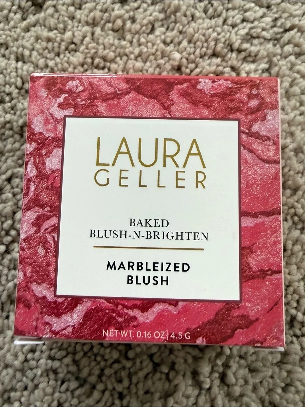 New! Laura Geller Marbleized Baked Blush-N-Brighten — Tropic Hues